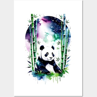 Galactic Panda Posters and Art